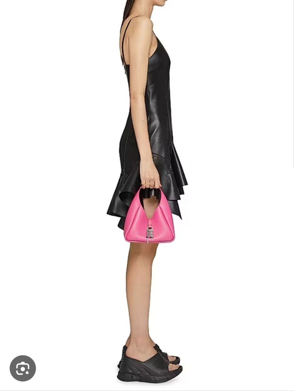 Givenchy G-lock Black Leather Mini Bag - Picture 7 of 8